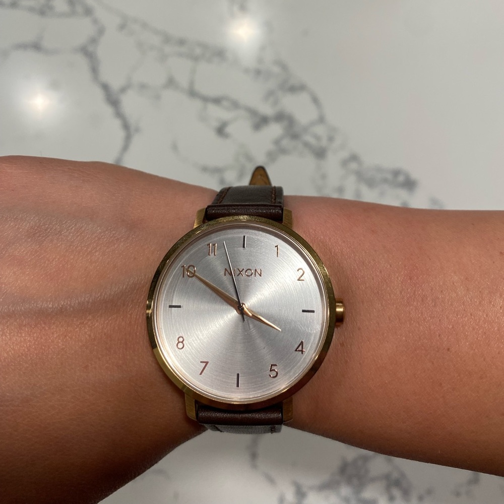 Used Nixon Arrow Leather Watch